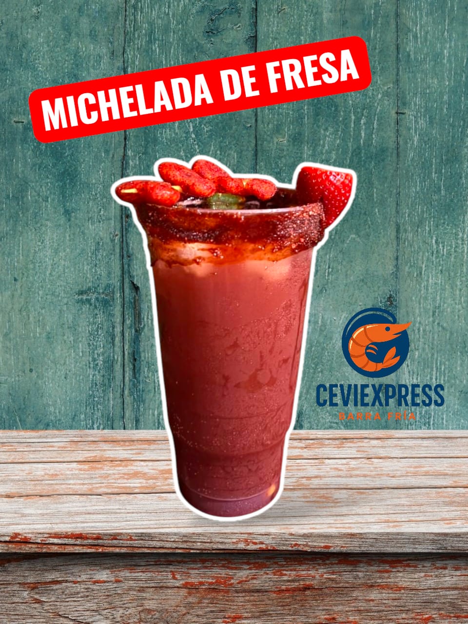 Imagen de Michelada de fresa